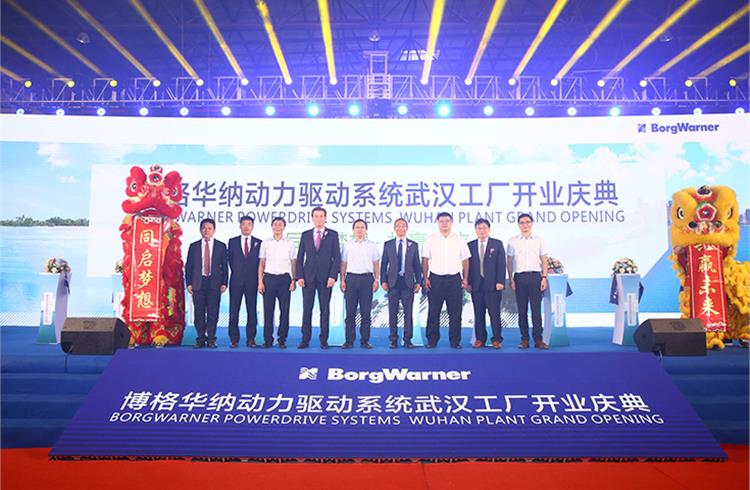 Borgwarner inaugurates new plant in China for EV and HEV components