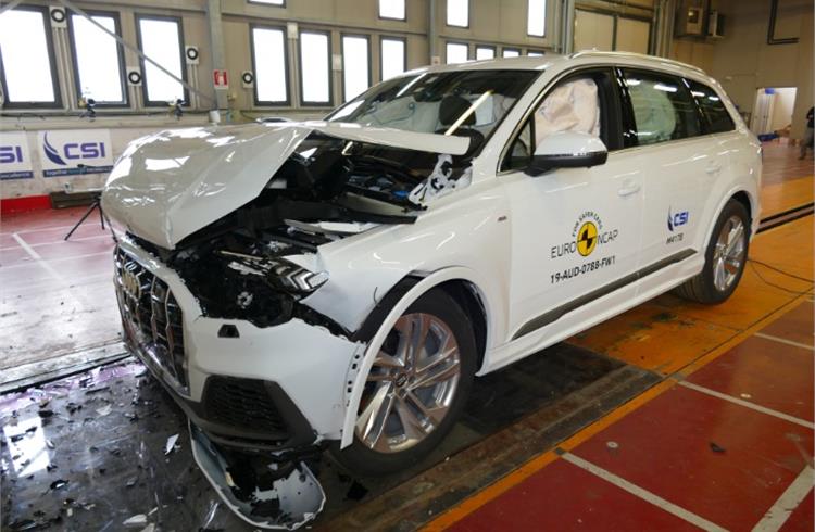 Audi Q7 too bags the coveted 5-star rating in recent Euro NCAP tests