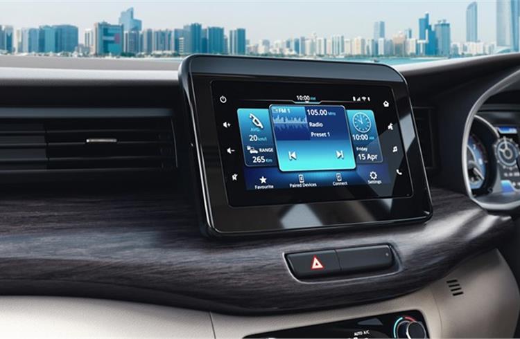 Second-gen Ertiga comes with seven-inch Smart Play Pro infotainment system.