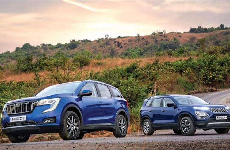 Both Tata Motors and Mahindra & Mahindra are enjoying leadership positions in the growing SUV segment.