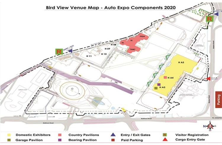 Spread across a humungous 55,000 square metres, Auto Expo Components 2020 will see 1,500 exhibitors from 20 countries. 