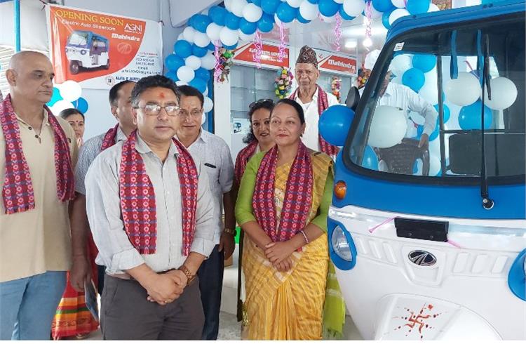 Mahindra Electric opens dealership in Nepal