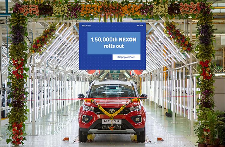 Tata Motors rolls out 150,000th Nexon in 39 months