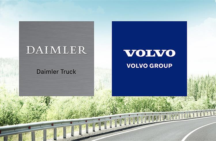 Volvo Group and Daimler Truck plan JV for fuel cell systems 