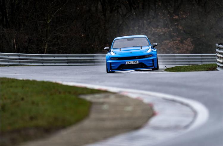 Lynk&Co 03 Cyan Concept is fastest four-door at Nurburgring