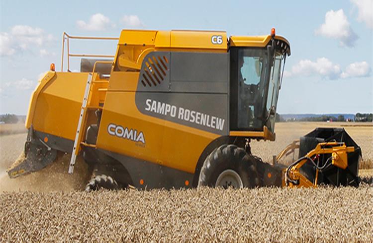 Combine Harvesters from Sampo Rosenlew