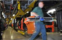 A night in the Jaguar Land Rover plant at Halewood