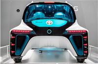 Toyota FCV Plus concept’s European debut at Paris Motor Show