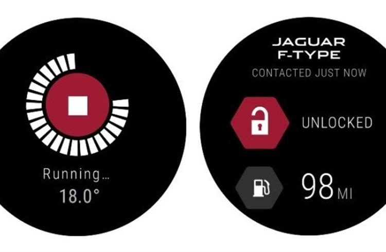 Jaguar Land Rover expands suite of connected car services with new smartwatch
