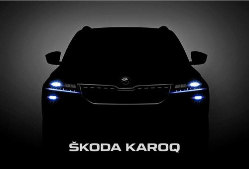 Skoda Karoq global reveal on Thursday