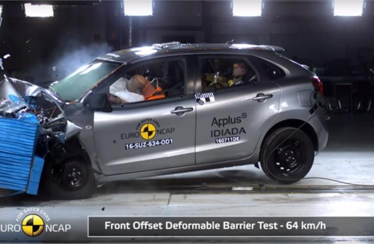 Made-in-India Suzuki Baleno first car to get Euro NCAP’s dual rating