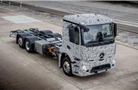 Mercedes-Benz unveils its first all-electric truck