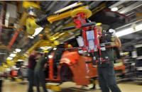 A night in the Jaguar Land Rover plant at Halewood