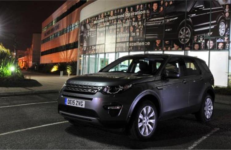 A night in the Jaguar Land Rover plant at Halewood