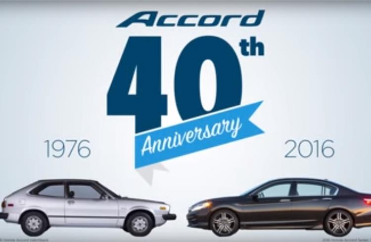 40 years of Honda Accord