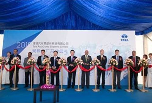 Tata AutoComp opens plant in Changshu, its second in China