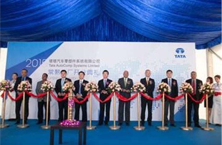 Tata AutoComp opens plant in Changshu, its second in China