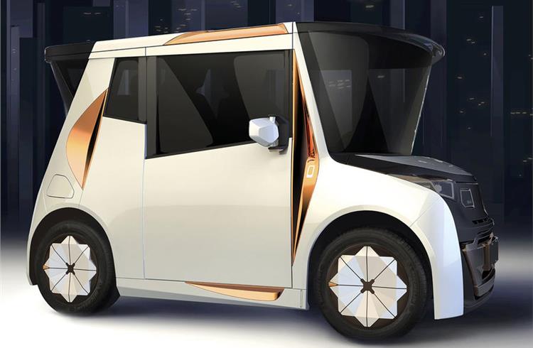 The REDS electric city car is to be produced by Chinese EV truck manufacturer CHTC Group.