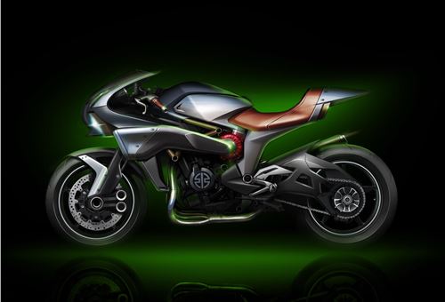 Kawasaki reveals Spirit Charger concept at Tokyo Motor Show
