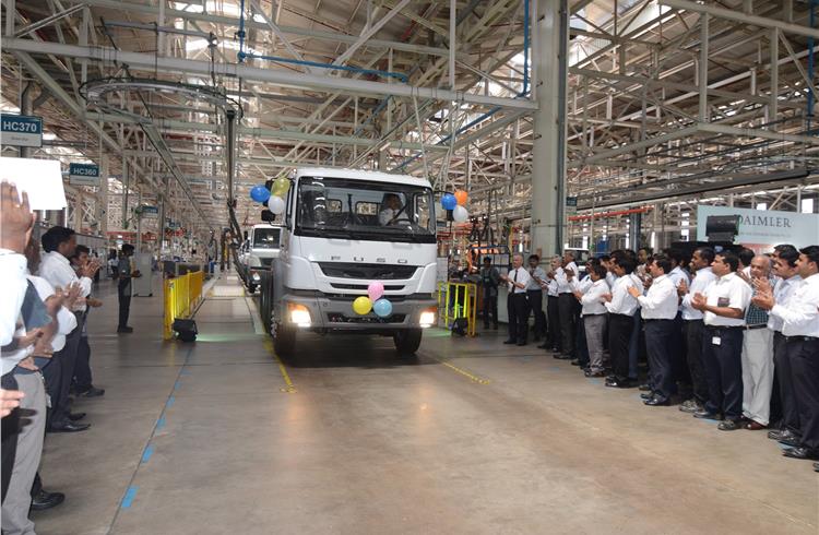 DICV begins production of LHD Fuso trucks