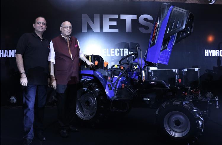 Escorts unveils electric tractor concept and Global Tractor Series