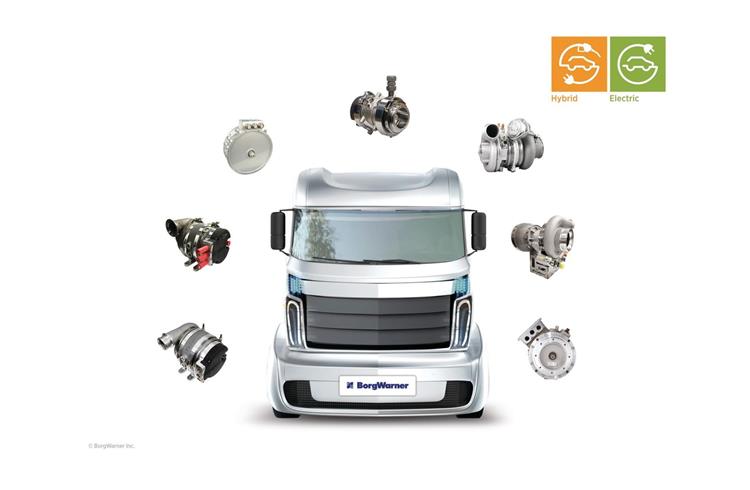 BorgWarner plots new propulsion system for commercial hybrids and EVs
