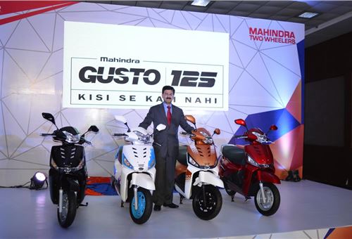 Mahindra launches Gusto 125, eyes exports