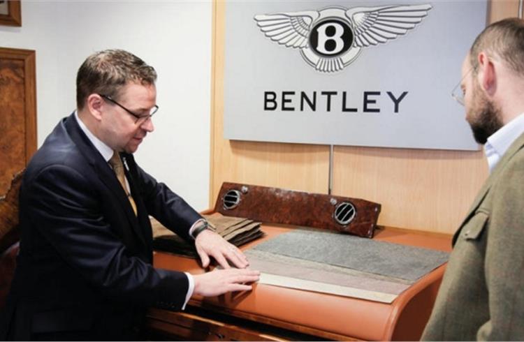 Why Bentley is working on animal-free alternatives to its bull hide trim