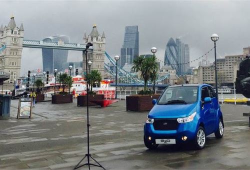 Mahindra launches the e20 in the UK