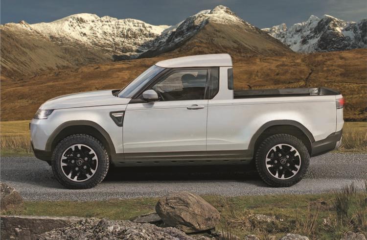 Defender pick-up is expected to be single-cab only