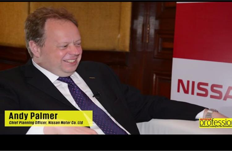 Interview with Andy Palmer, Chief Planning Officer, Nissan Motor Co.