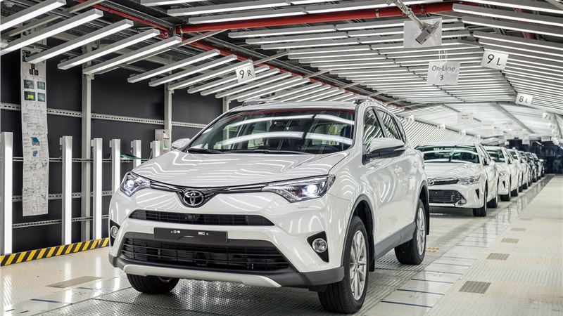 Toyota begins RAV4 production at Saint Petersburg plant