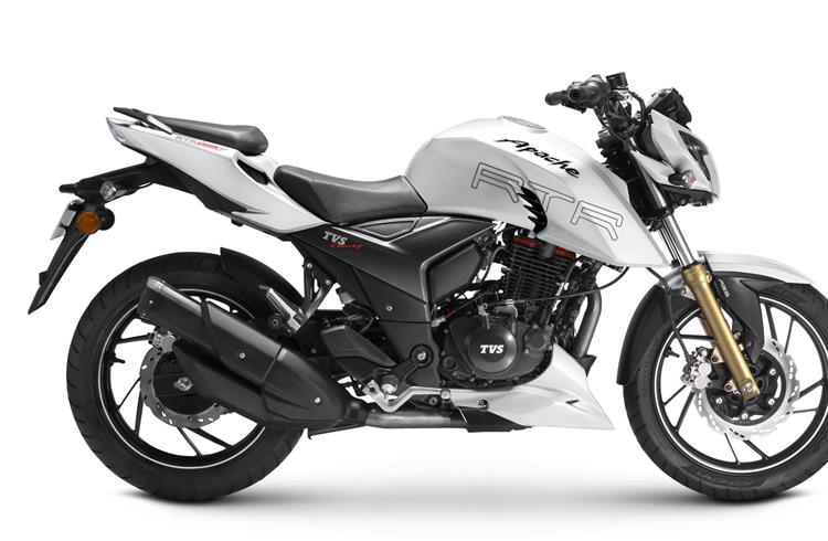 TVS launches Apache RTR 200 4V with ABS at Rs 107,485