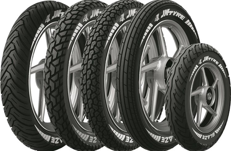 JK Tyre launches new premium Blaze series for two-wheelers