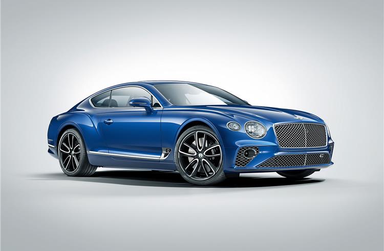 Play around with the options, and your Bentley Continental GT might end up looking like this.
