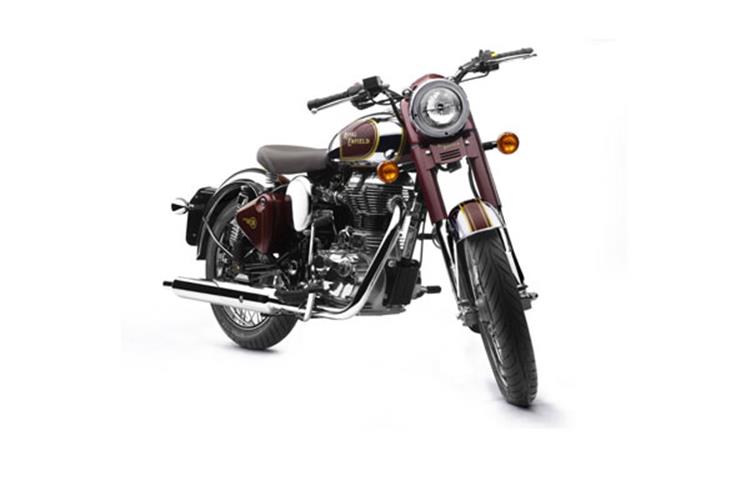 The Classic 500 will be available in Tan, Black, Silver, Chrome Black and Chrome Maroon colours.
