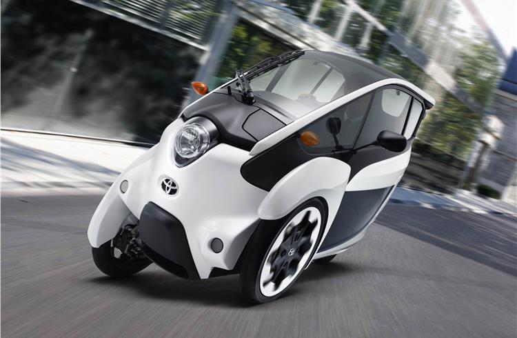 Toyota’s i-Road EV to be part of car sharing service in Tokyo