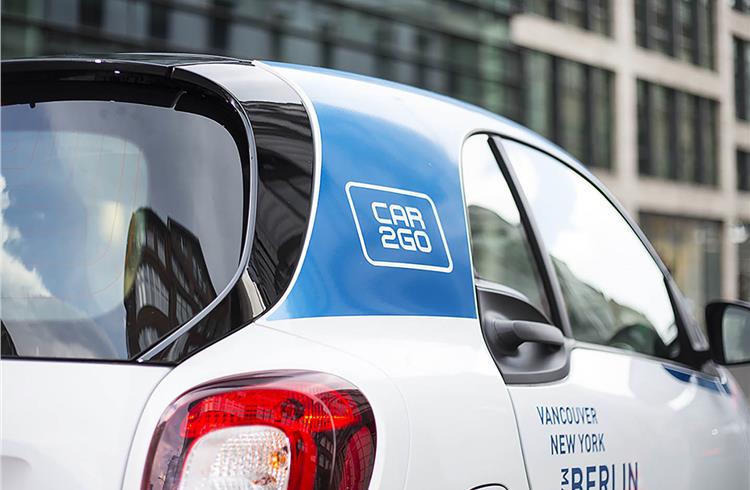 A car2go is rented every 1.4 seconds somewhere in the world. Berlin remains the largest car2go city, with 175,000 customers.