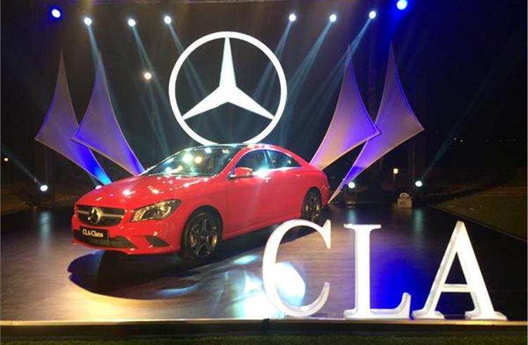 The CLA-class is the first of 15 new models to come in 2015.
