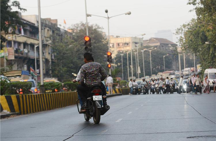 Nearly 80% of two-wheeler riders in India not conversant with road signs: Survey