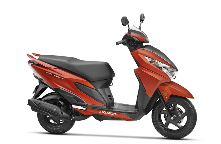 The Honda Grazia, which has reported sales of 17,047 units in November, sits at the seventh position in the bestselling scooters’ list, which is indisputably topped by Honda’s Activa brand.