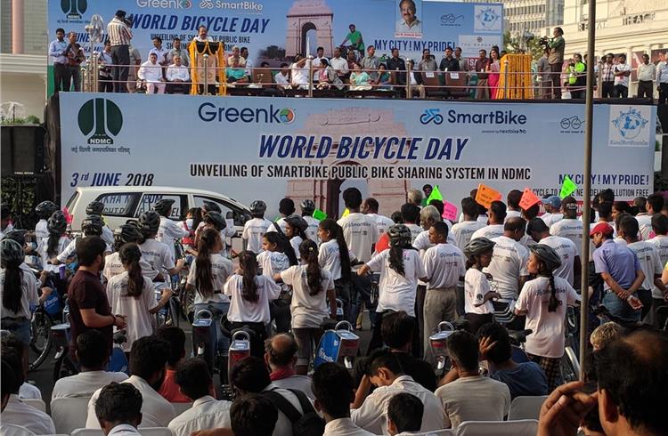 WHO-recognised World Bicycle Day was celebrated in three global cities - New Delhi, New York and Berlin - on June 3.