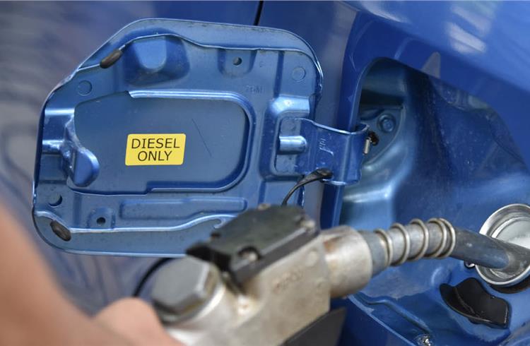 The UK's average diesel price of £1.13 per litre (Rs 99.87) tops the table of the most expensive places to fill up in Europe. In India, a litre of diesel costs Rs 59.61.