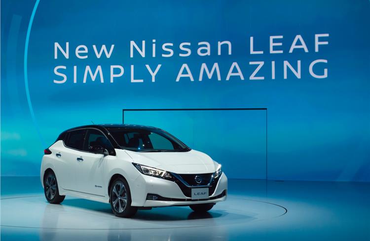 New Nissan Leaf wins first global award from CES
