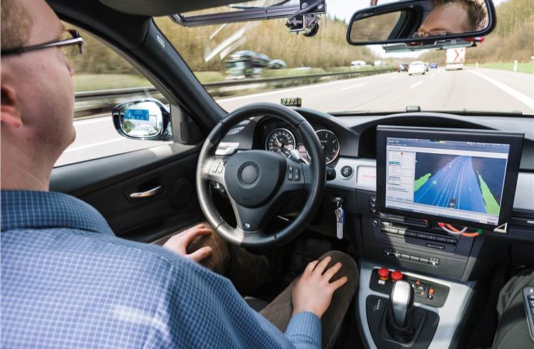 Bosch is developing automated driving in California and Germany and test cars fitted with Bosch tech can already drive themselves