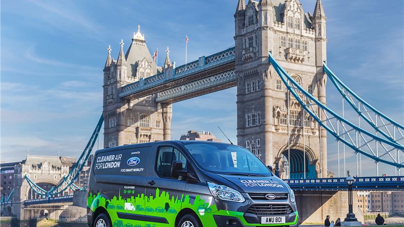 London to trial Ford’s new plug-in hybrid vans