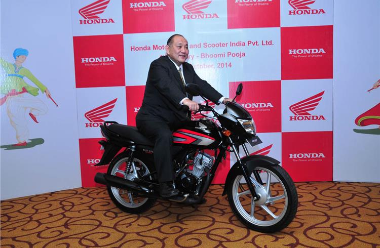  Honda coloca la primera piedra de la planta de scooters más grande del mundo en Gujarat