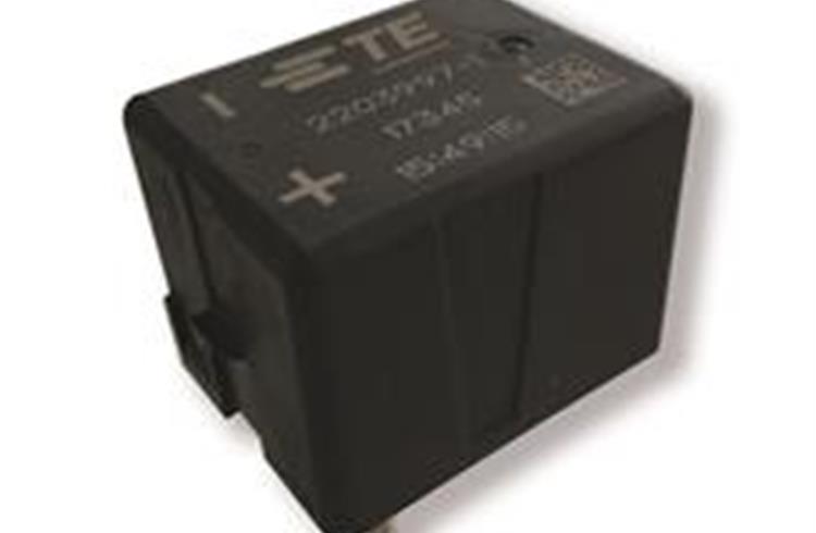 The new EVC 80 main contactor is designed for high voltage requirements and tight mounting spaces in hybrid, full-electric and fuel cell vehicles.