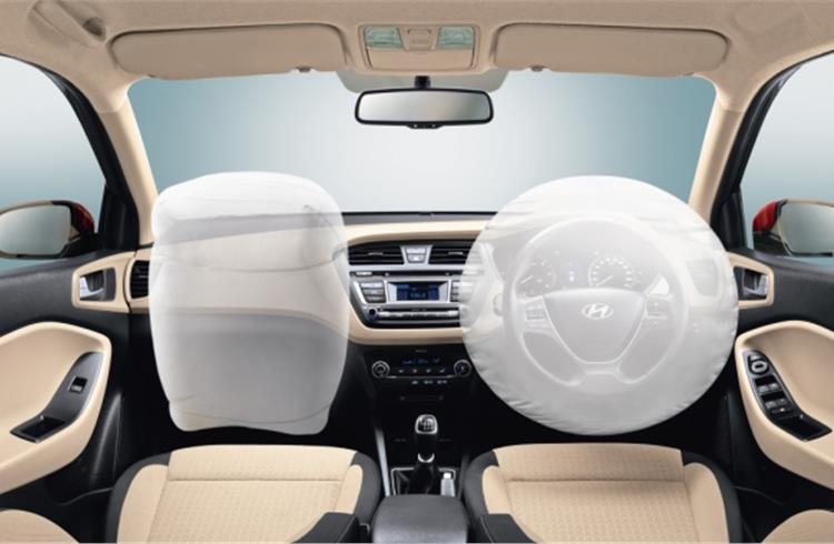 Hyundai makes dual airbags standard fitment in Verna, i20 Active and Elite i20