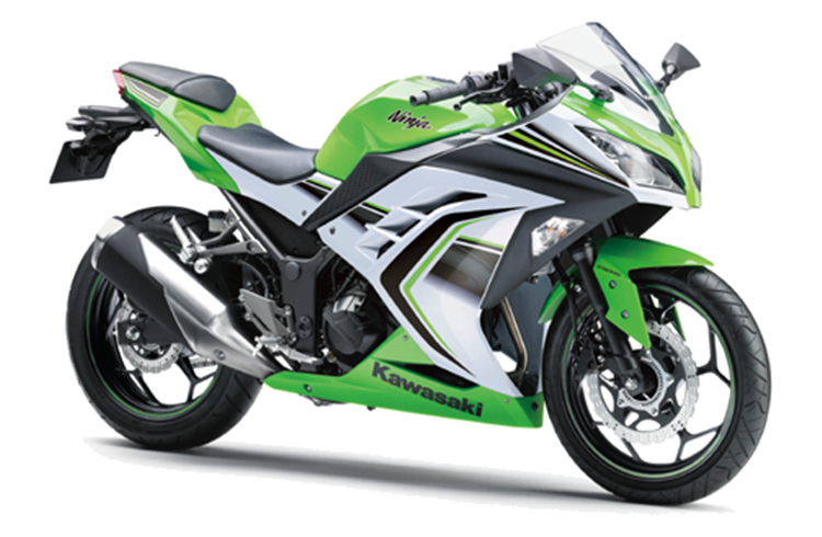 Ninja 300. Local assembly of engines is expected to result in a correction in prices of otherwise expensive Kawasaki bikes.